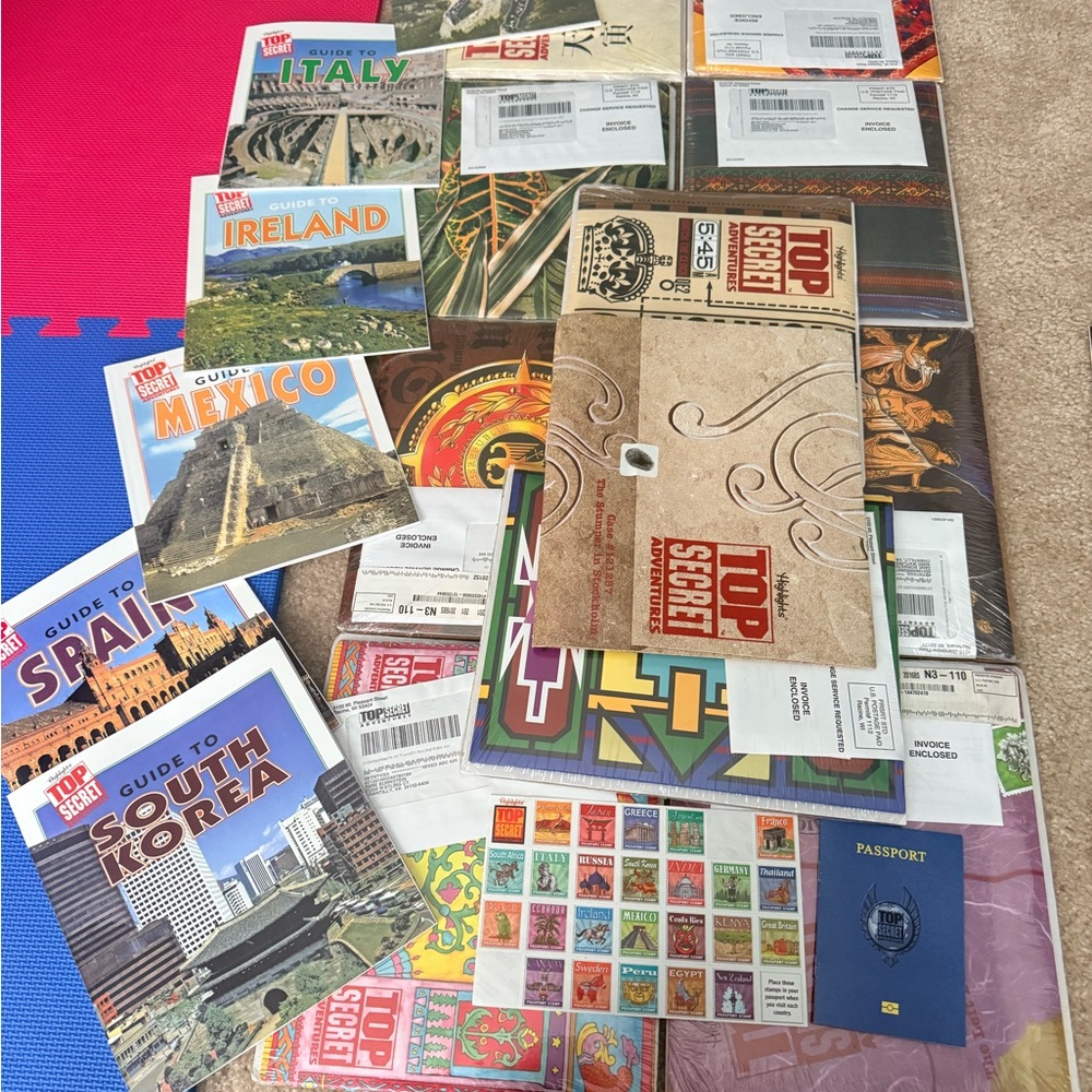 Top Secret Adventures Club magazines